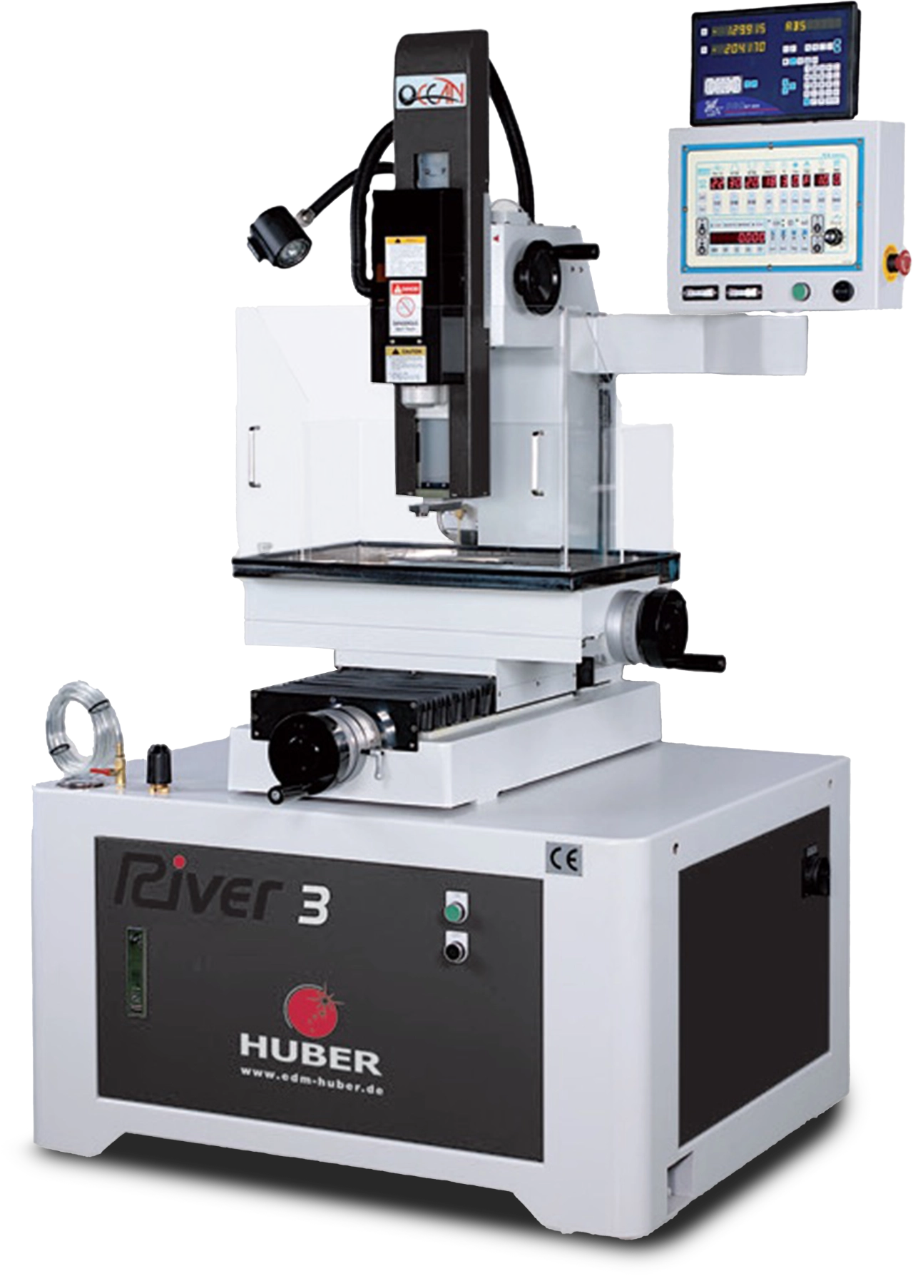 Bohrloch Startlocherodiermaschine